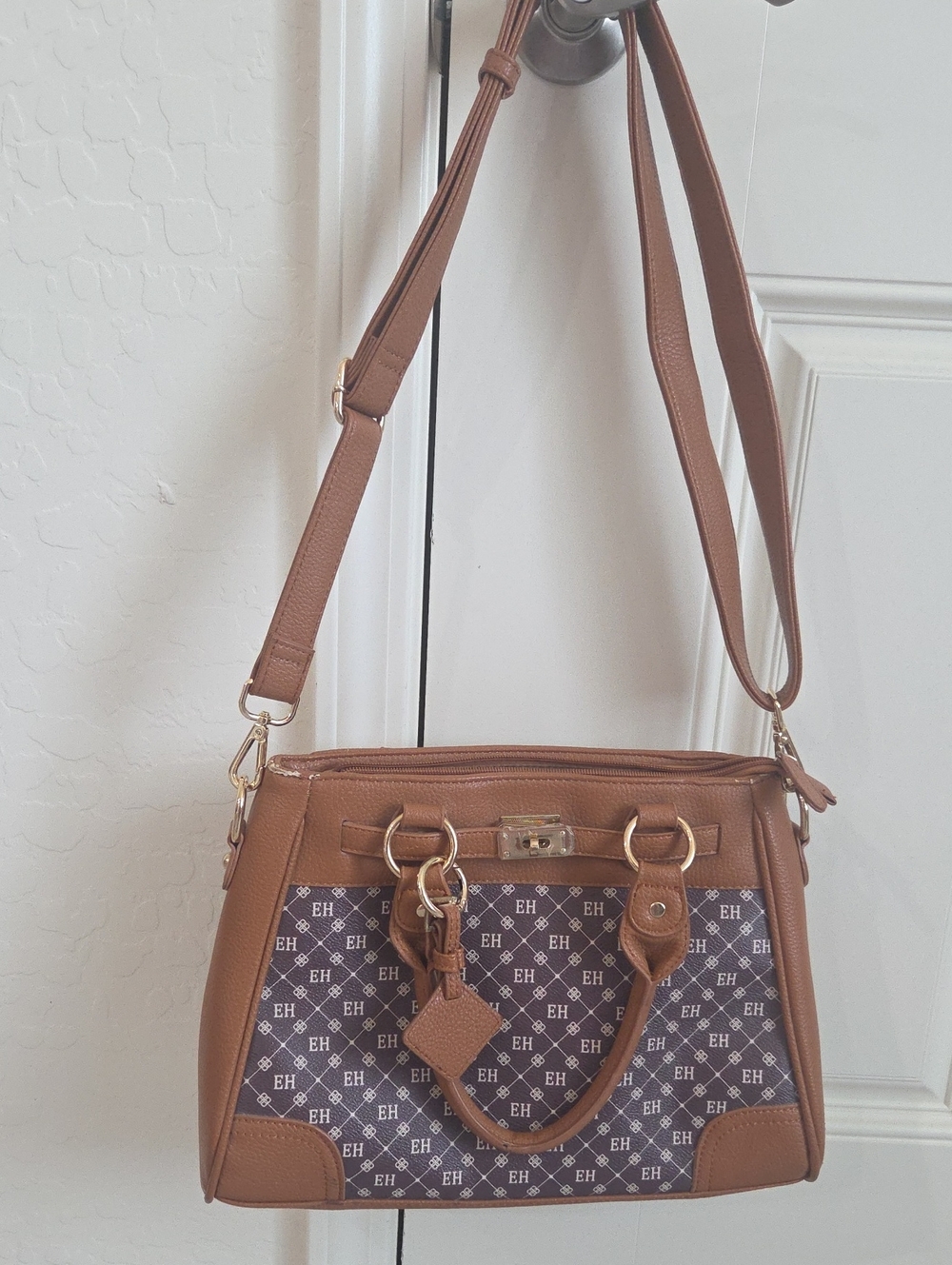 Danbury Mint Initial Handbag Purse EH